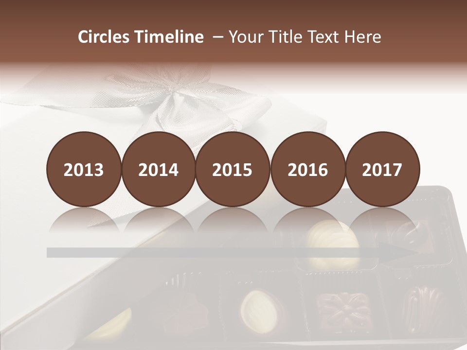 Ribbon Box White PowerPoint Template