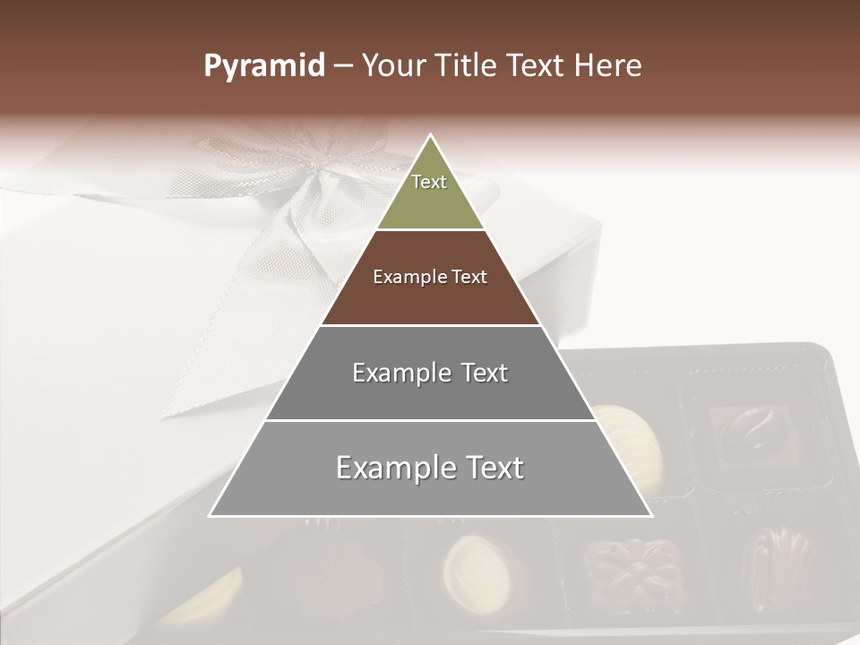 Ribbon Box White PowerPoint Template