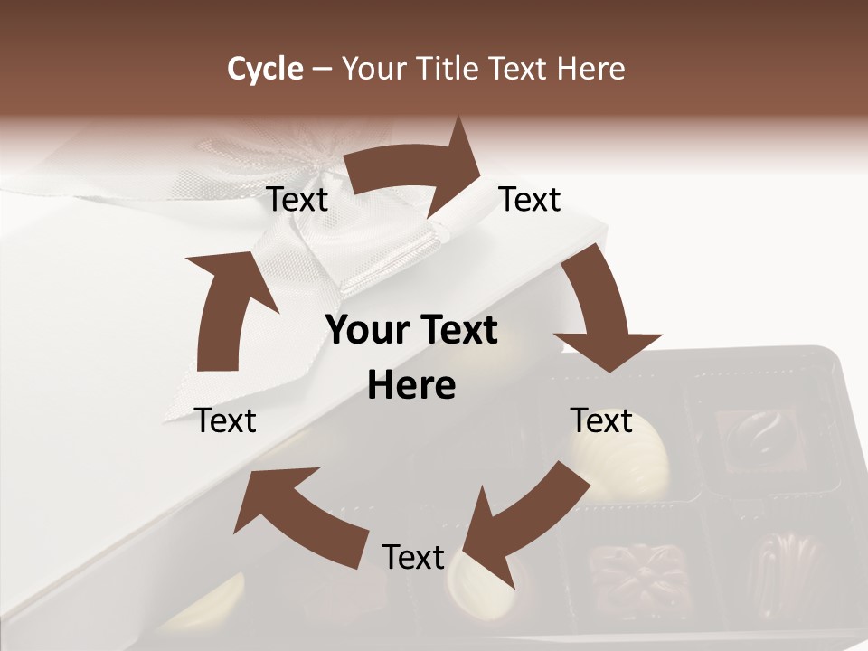 Ribbon Box White PowerPoint Template