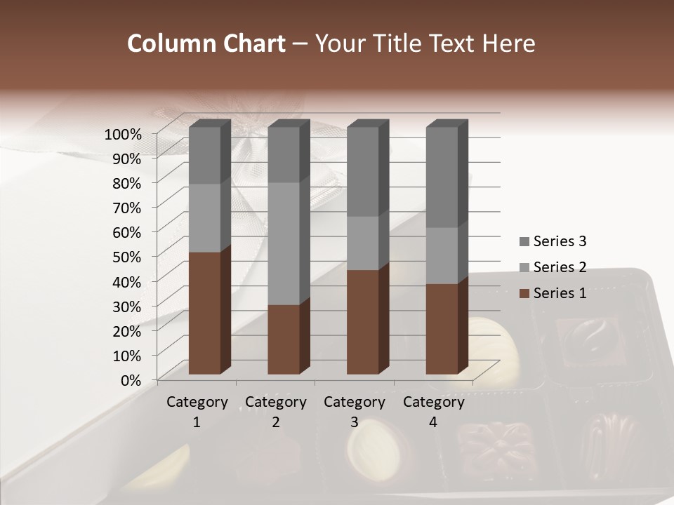 Ribbon Box White PowerPoint Template