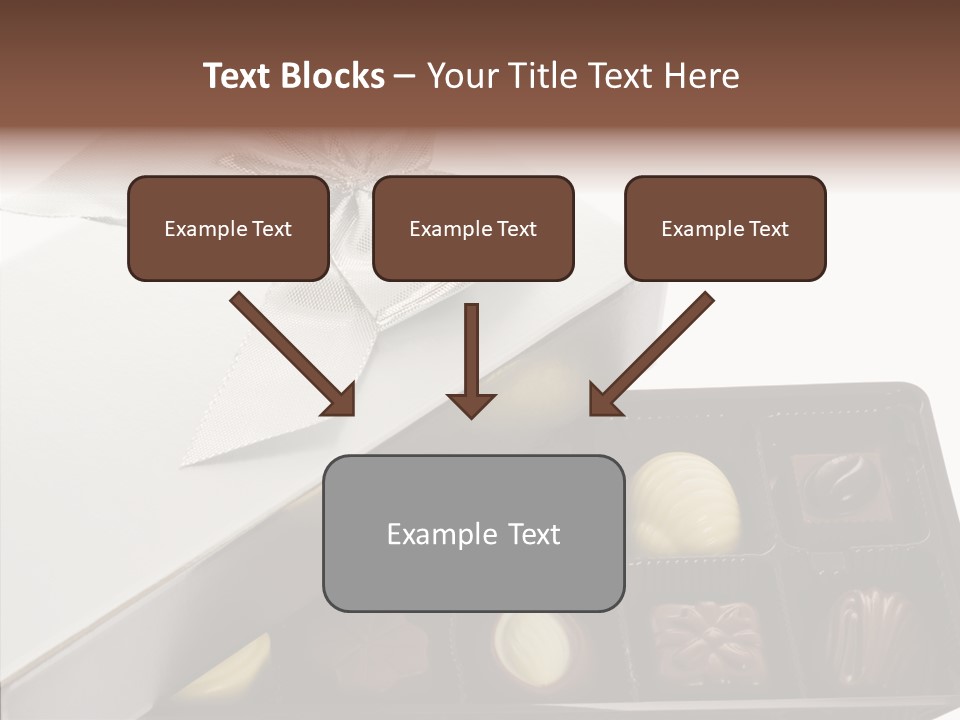 Ribbon Box White PowerPoint Template