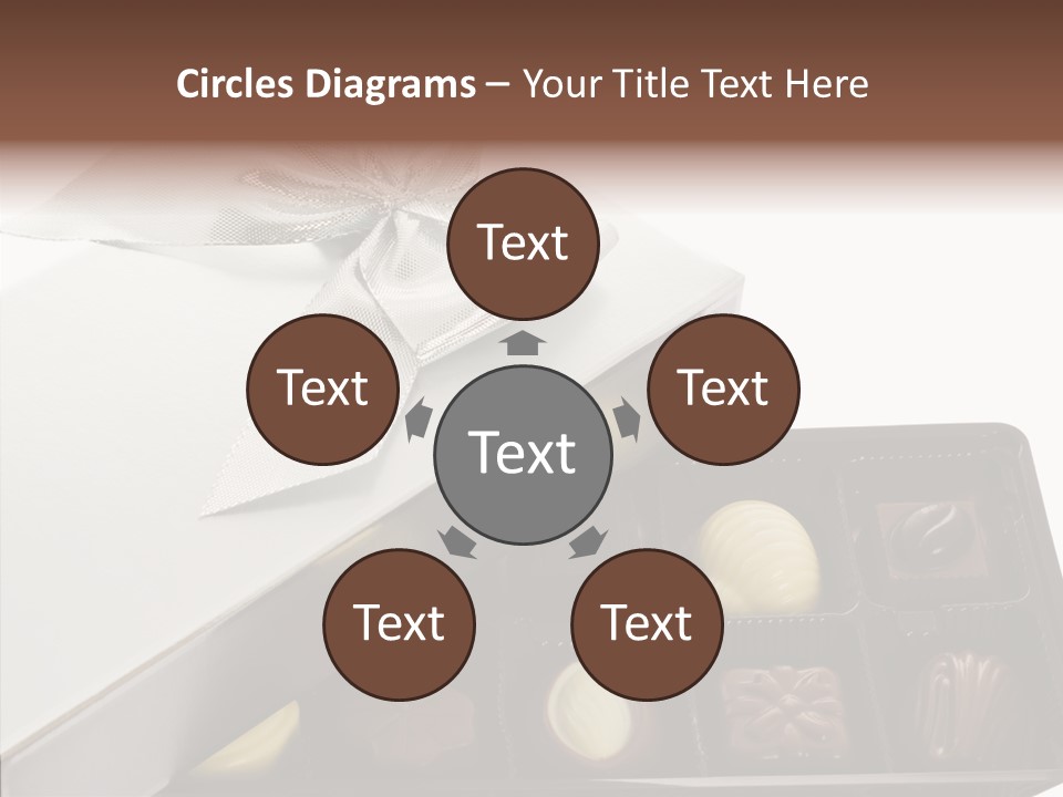 Ribbon Box White PowerPoint Template