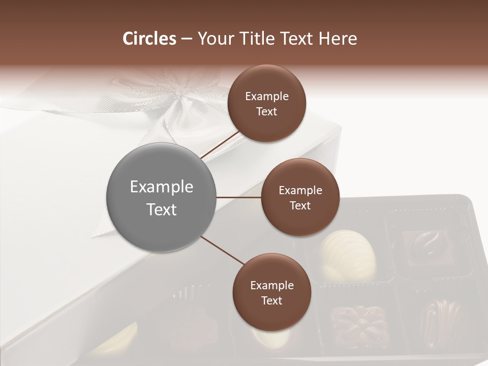 Ribbon Box White PowerPoint Template