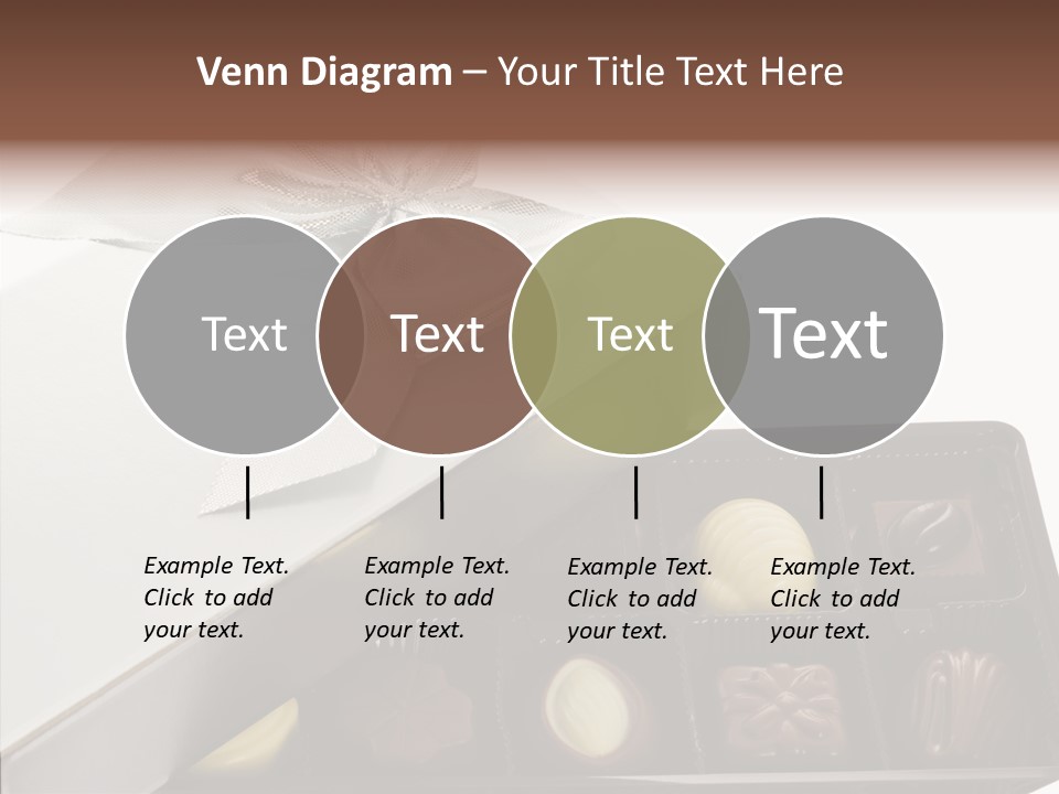 Ribbon Box White PowerPoint Template