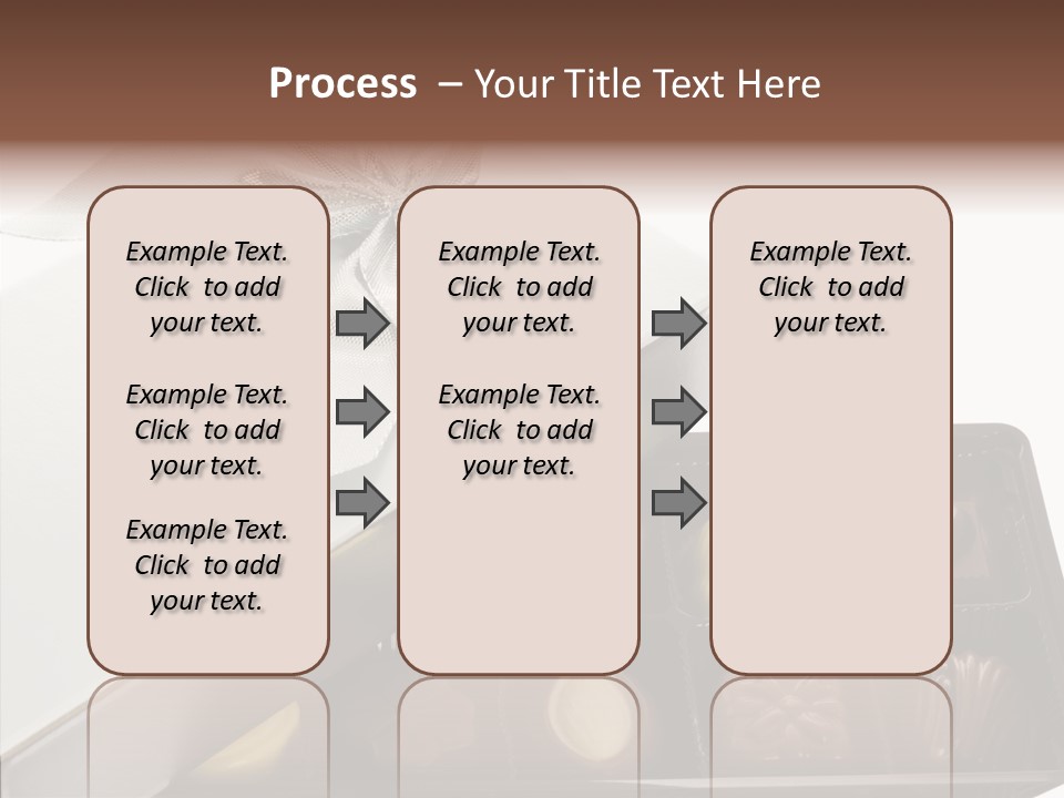 Ribbon Box White PowerPoint Template