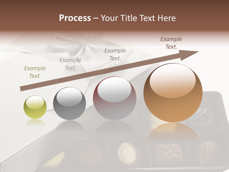 Ribbon Box White PowerPoint Template