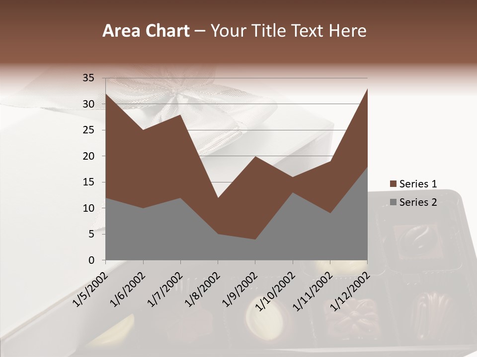 Ribbon Box White PowerPoint Template