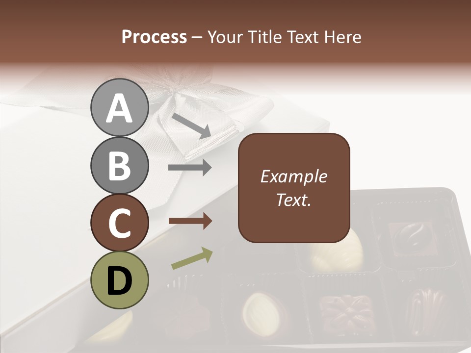 Ribbon Box White PowerPoint Template