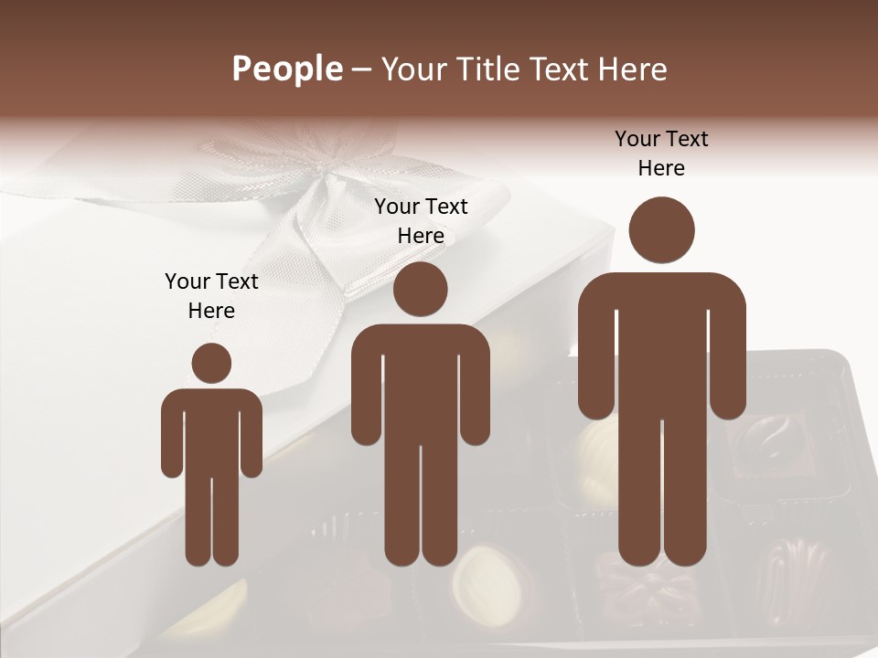 Ribbon Box White PowerPoint Template