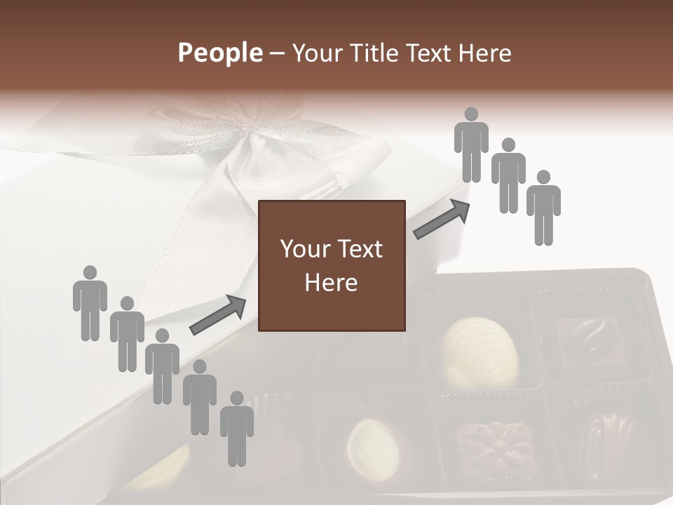 Ribbon Box White PowerPoint Template