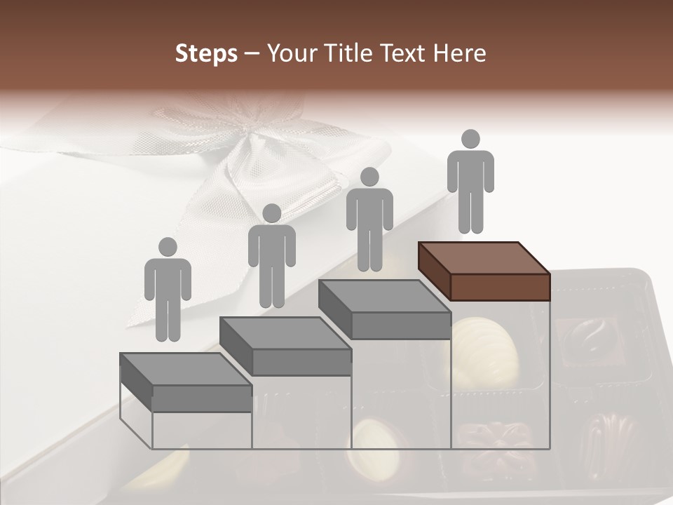 Ribbon Box White PowerPoint Template