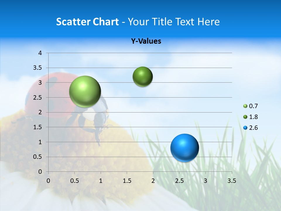 Spring Background Macro PowerPoint Template
