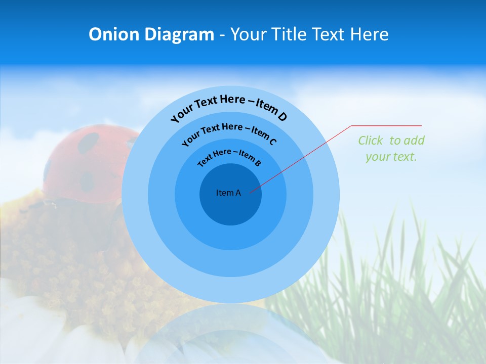 Spring Background Macro PowerPoint Template