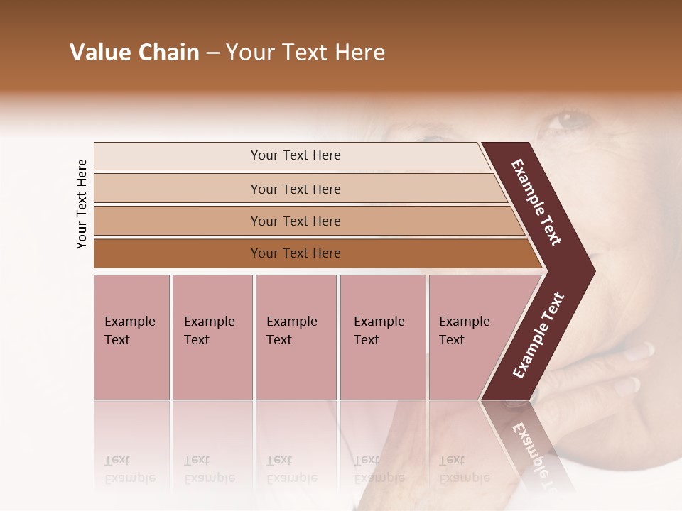 Pretty Grandmother Mature PowerPoint Template