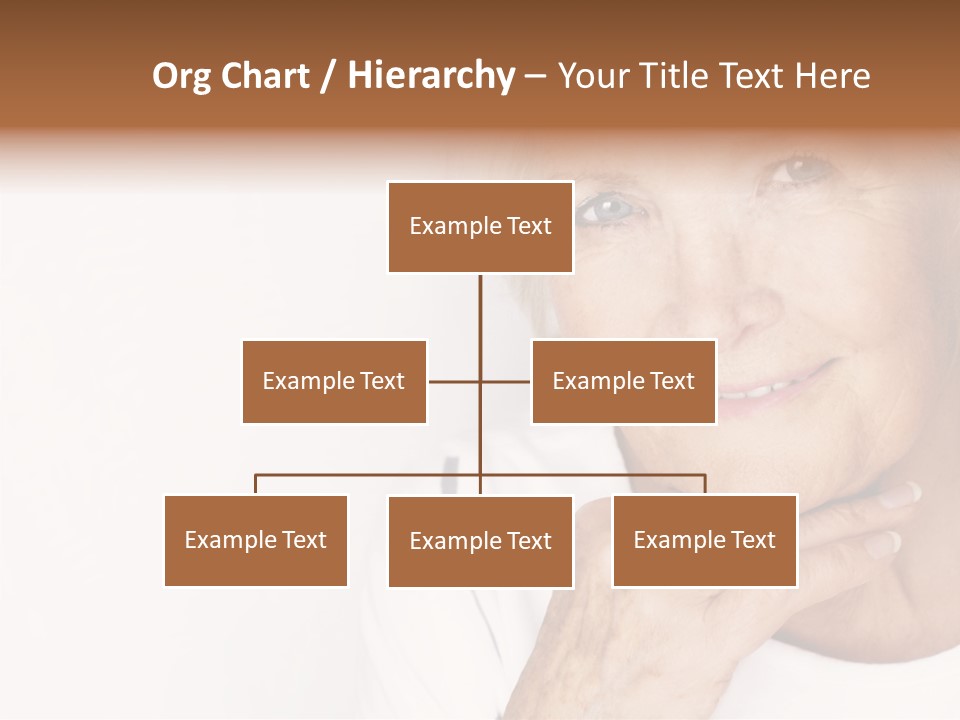 Pretty Grandmother Mature PowerPoint Template