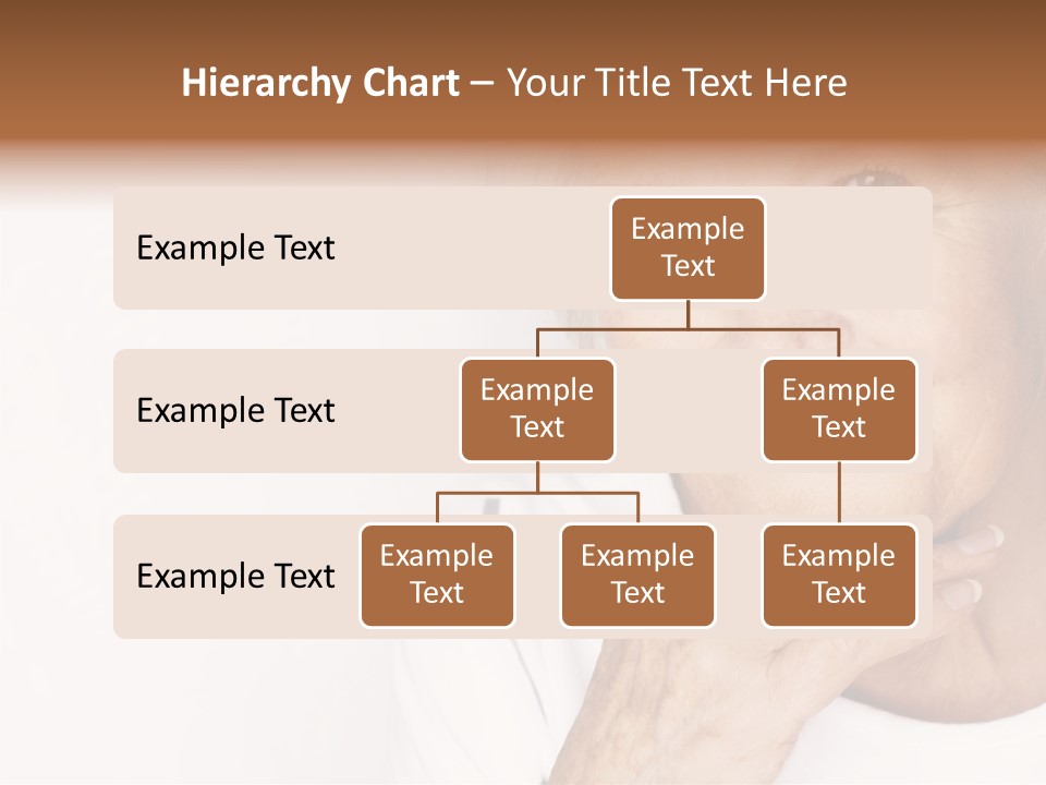 Pretty Grandmother Mature PowerPoint Template