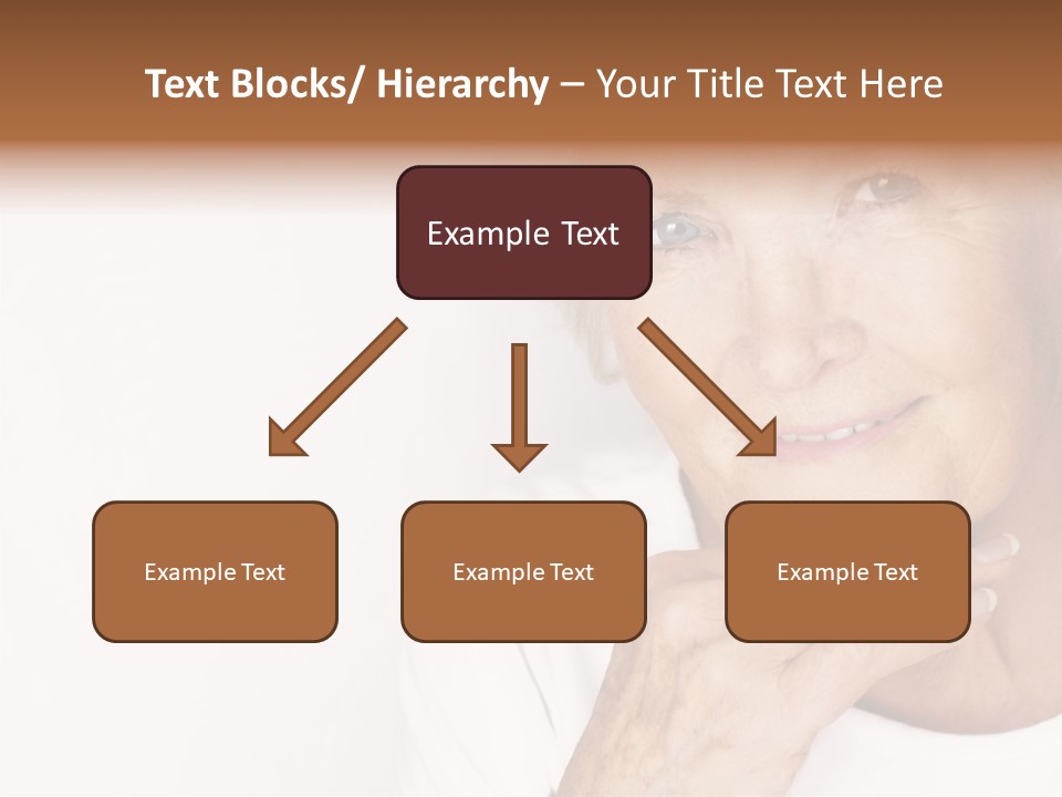 Pretty Grandmother Mature PowerPoint Template