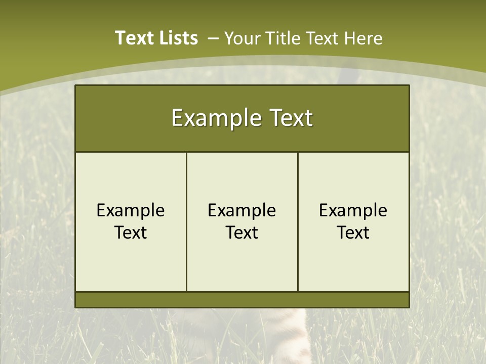 Tree Baby Breed PowerPoint Template
