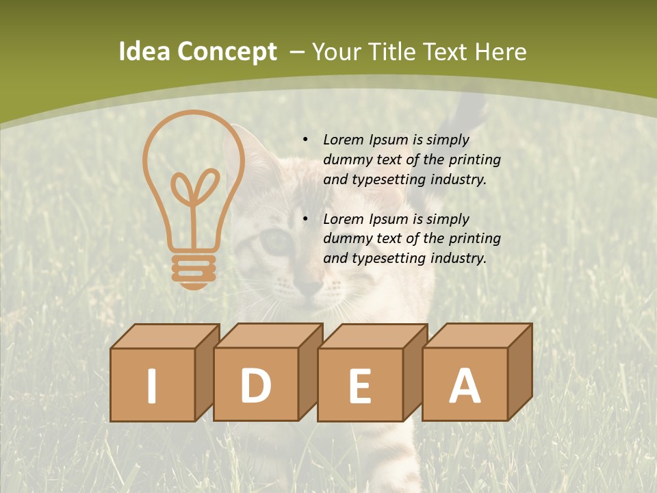 Tree Baby Breed PowerPoint Template