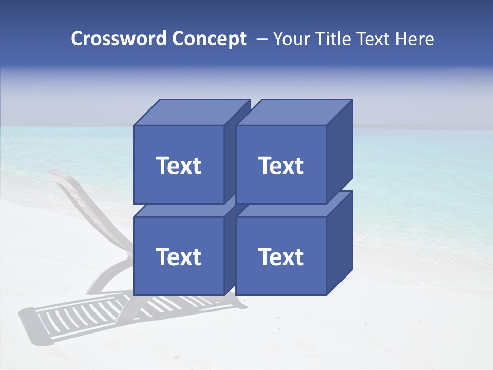 Seascape Ripple Scenery PowerPoint Template