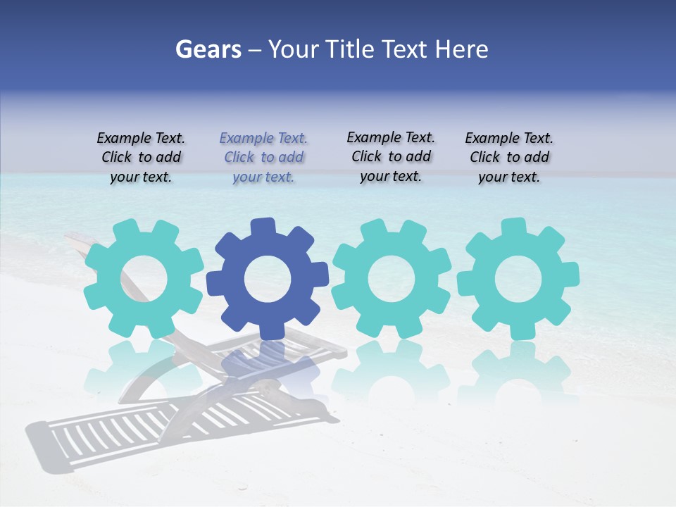 Seascape Ripple Scenery PowerPoint Template