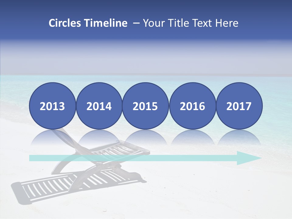 Seascape Ripple Scenery PowerPoint Template