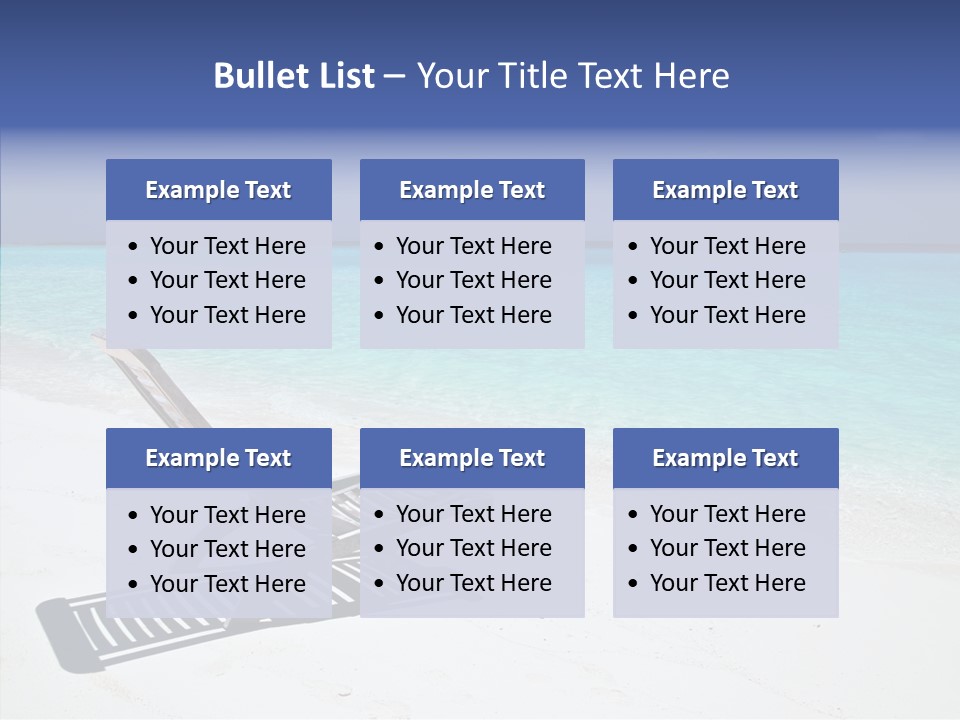 Seascape Ripple Scenery PowerPoint Template