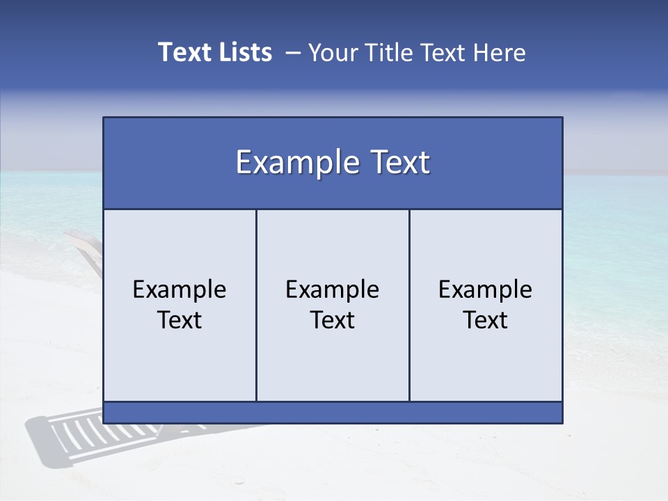 Seascape Ripple Scenery PowerPoint Template