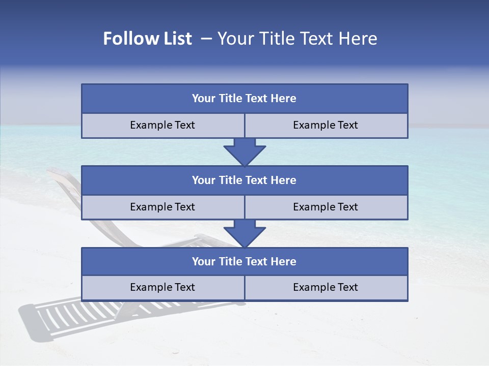 Seascape Ripple Scenery PowerPoint Template