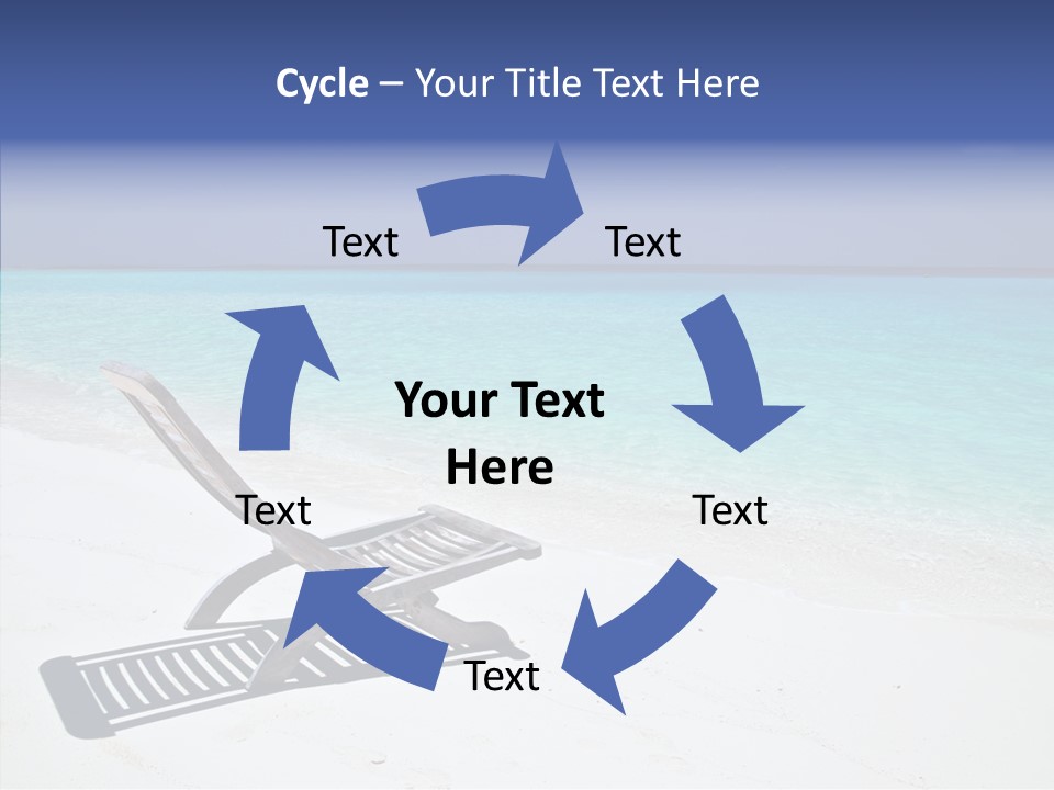 Seascape Ripple Scenery PowerPoint Template