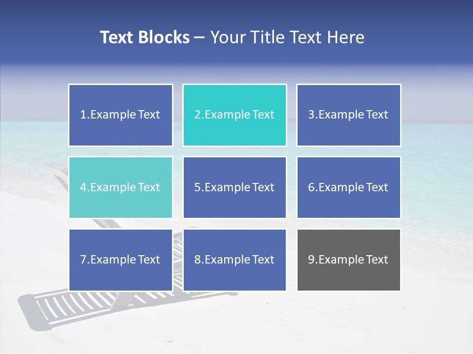 Seascape Ripple Scenery PowerPoint Template