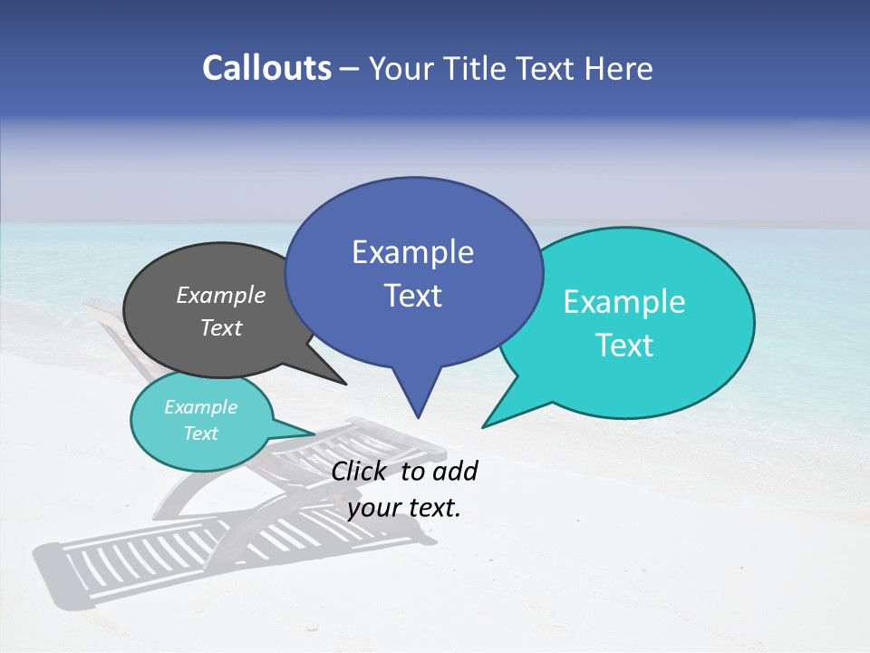 Seascape Ripple Scenery PowerPoint Template