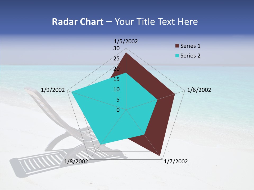 Seascape Ripple Scenery PowerPoint Template