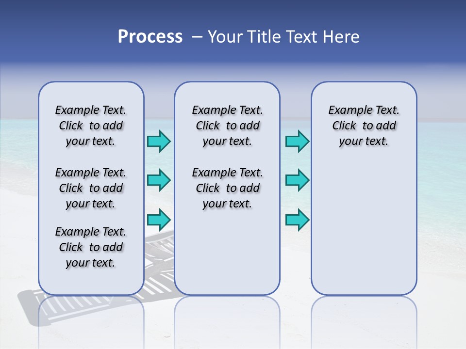 Seascape Ripple Scenery PowerPoint Template