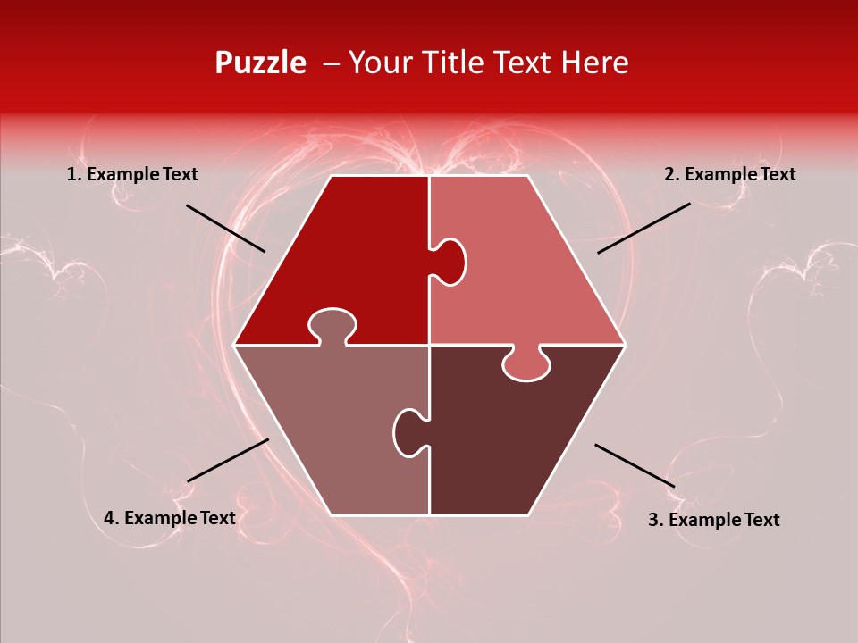 Symbol Burning Illusion PowerPoint Template