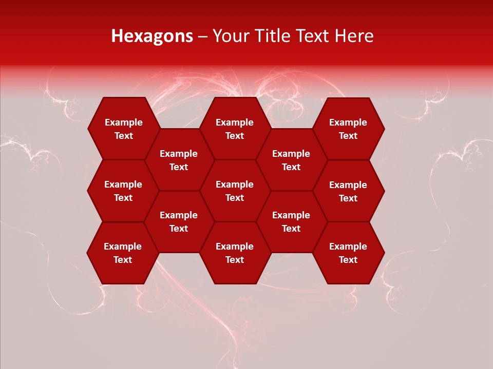 Symbol Burning Illusion PowerPoint Template