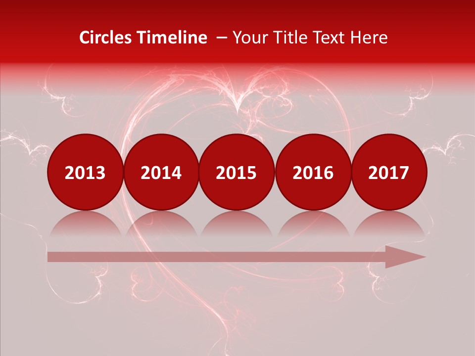 Symbol Burning Illusion PowerPoint Template