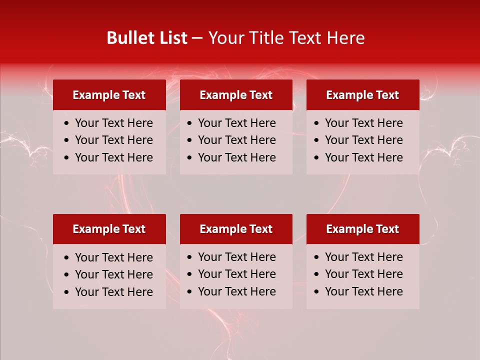Symbol Burning Illusion PowerPoint Template