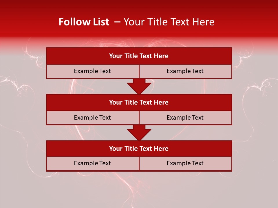 Symbol Burning Illusion PowerPoint Template