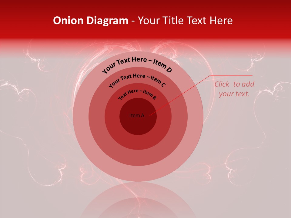 Symbol Burning Illusion PowerPoint Template