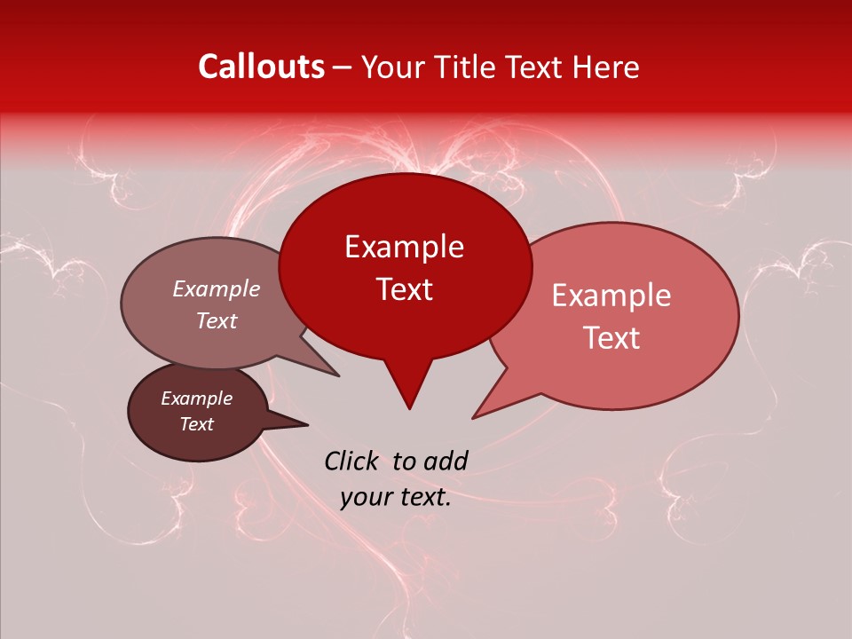 Symbol Burning Illusion PowerPoint Template