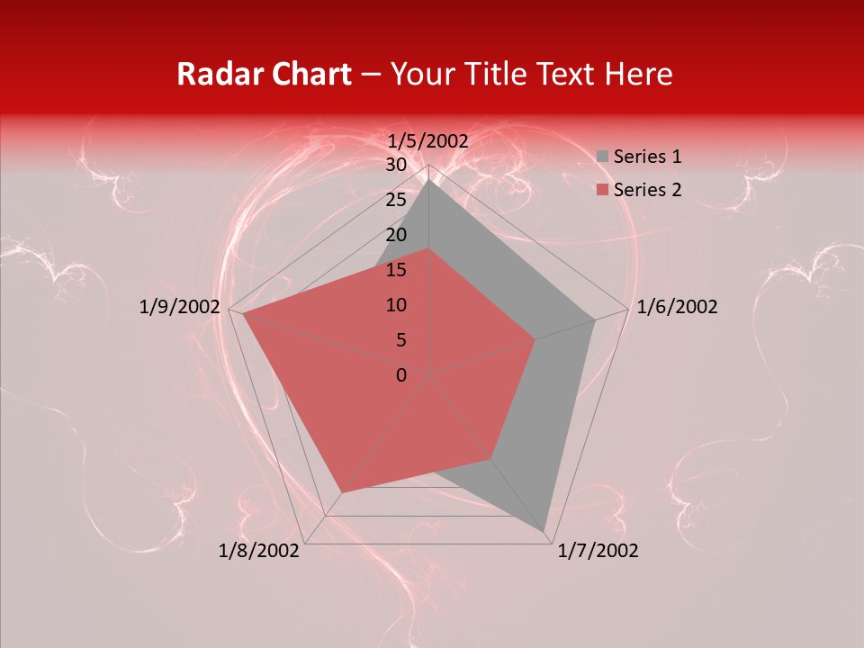 Symbol Burning Illusion PowerPoint Template