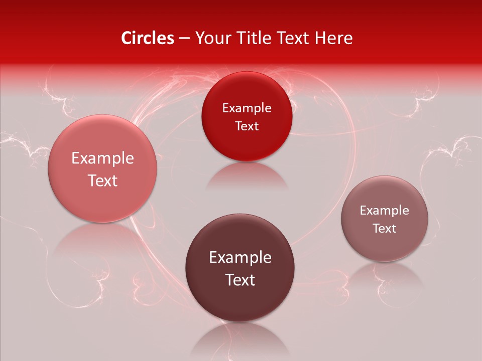 Symbol Burning Illusion PowerPoint Template