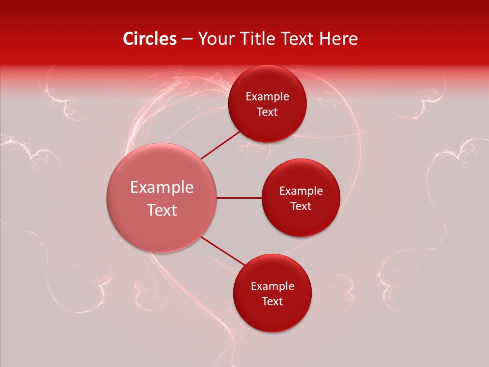 Symbol Burning Illusion PowerPoint Template