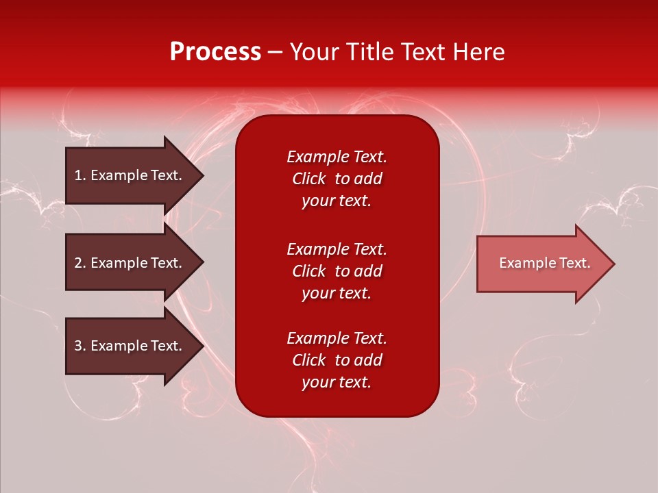 Symbol Burning Illusion PowerPoint Template