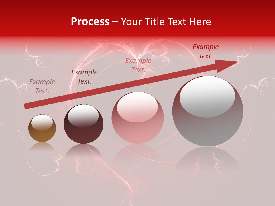 Symbol Burning Illusion PowerPoint Template