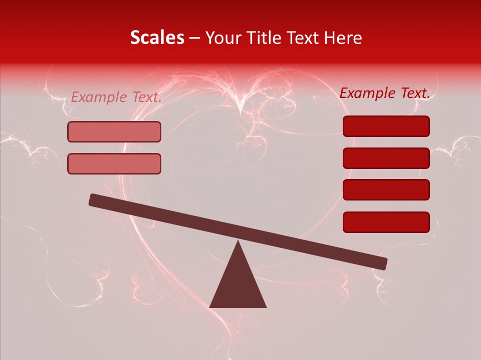 Symbol Burning Illusion PowerPoint Template