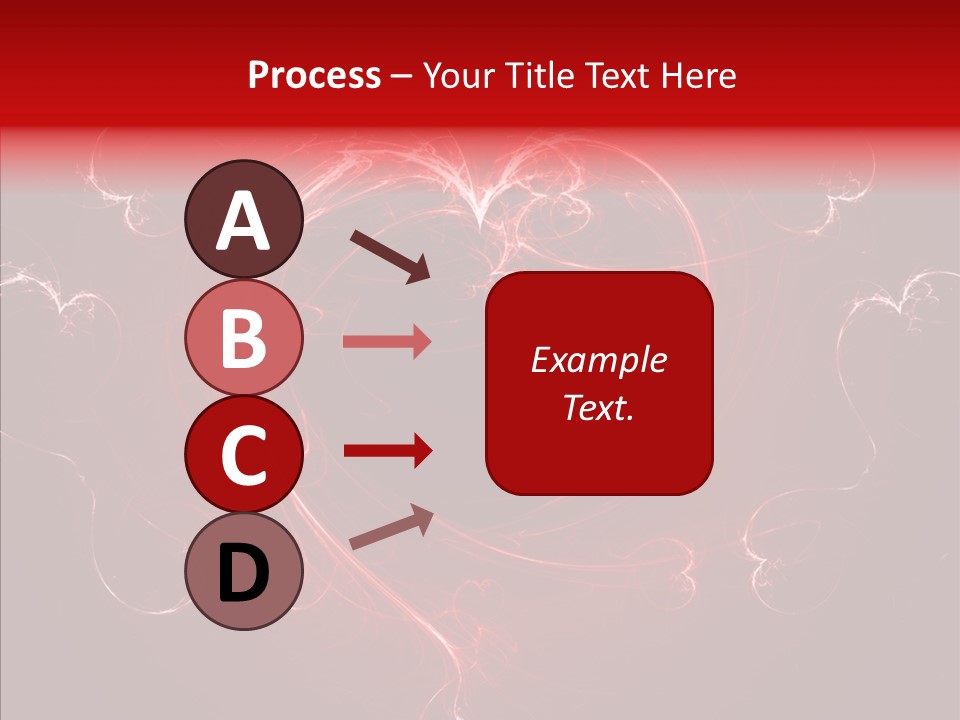 Symbol Burning Illusion PowerPoint Template