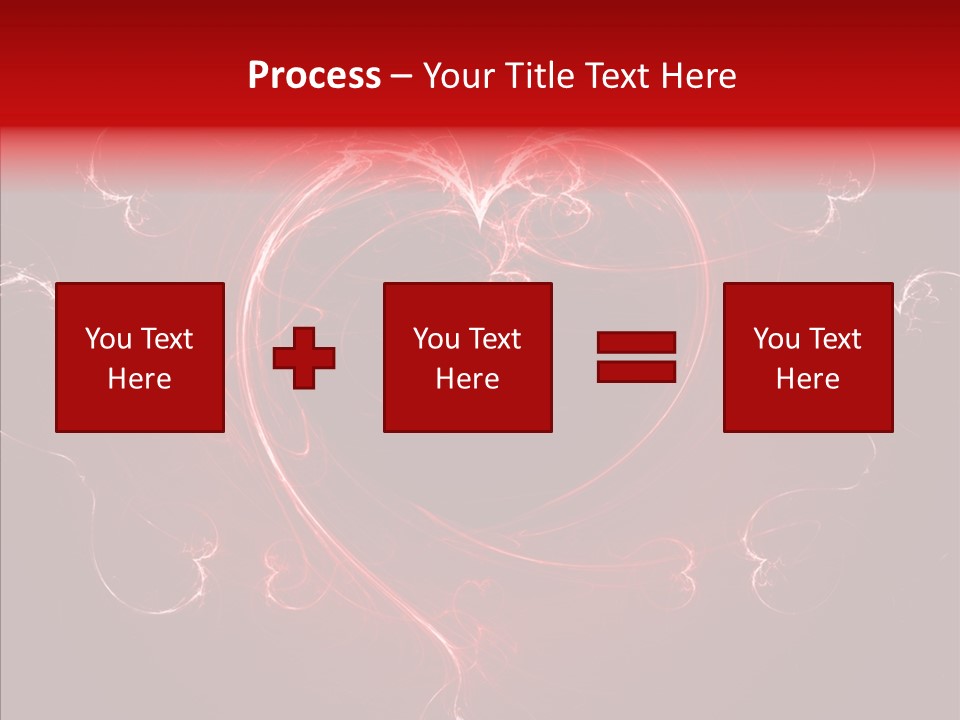 Symbol Burning Illusion PowerPoint Template