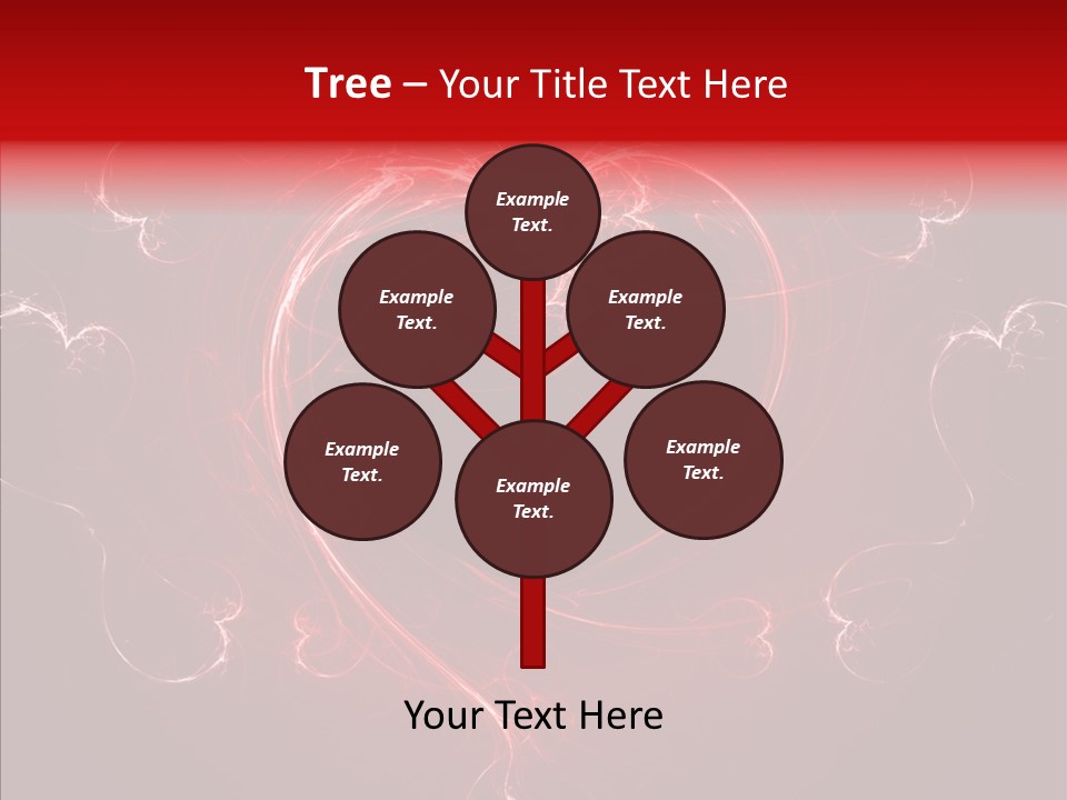 Symbol Burning Illusion PowerPoint Template